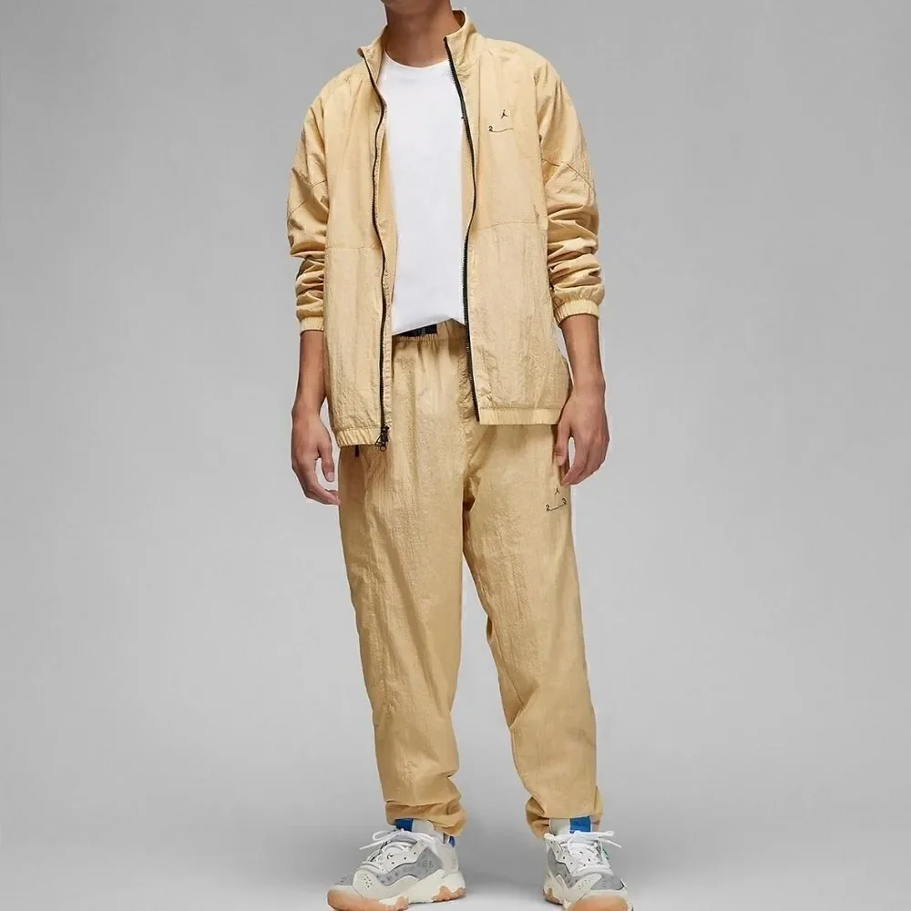 Nike Air Jordan 23 Engineered Repel Woven Jogger Pants DQ8066-252 Sesame Size XL